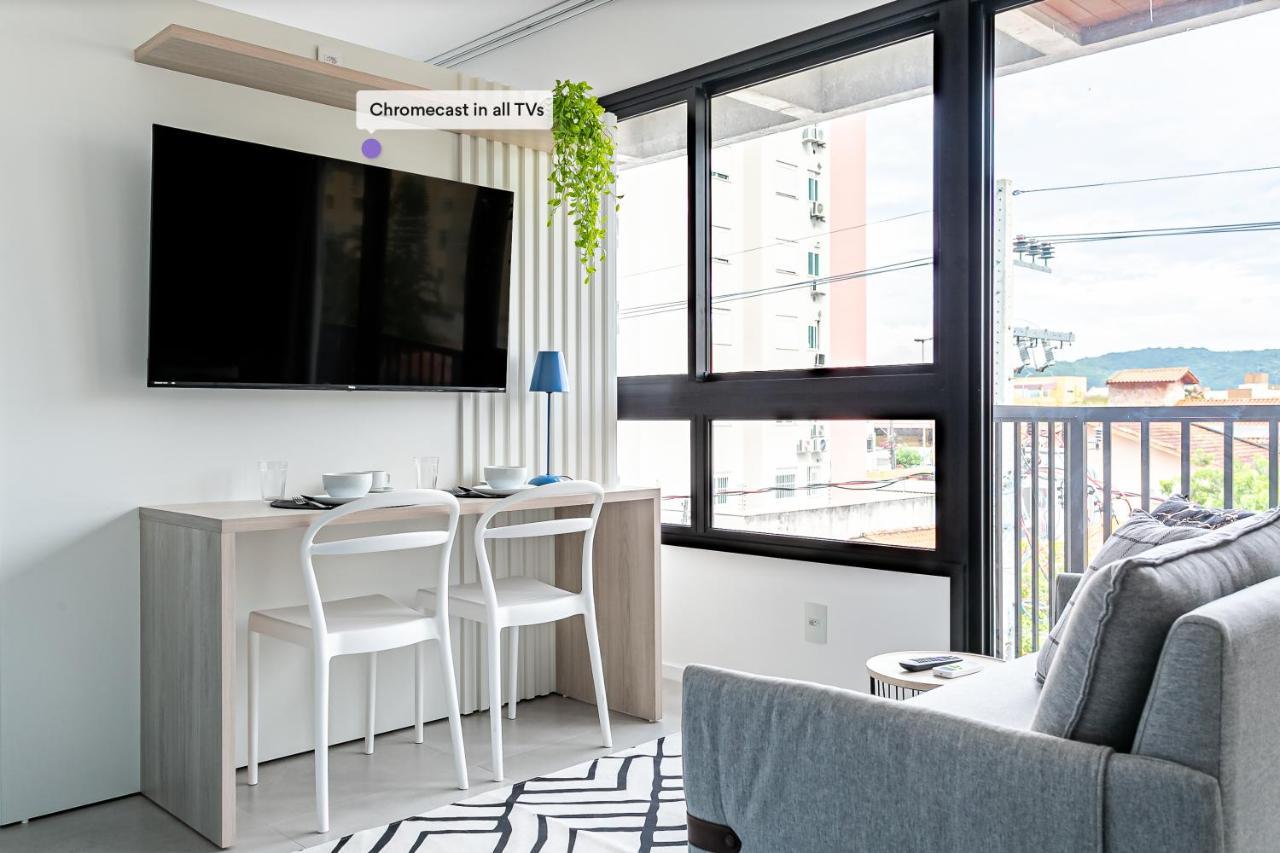 Apartament Studio Moderno Com Vaga, Proximo A Lagoa Da Conceicao - Trindade Florianópolis Zewnętrze zdjęcie